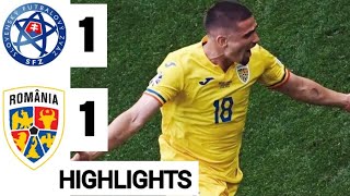 đźŚ• Slovakia vs Romania 11 HIGHLIGHTs Uefa EURO 2024 [upl. by Nueormahc]