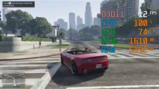 Half VSync Video AMD Radeon R5 series  AMD A67400K  Grand Theft Auto V GTA V FPS Test 720p [upl. by Sluiter249]