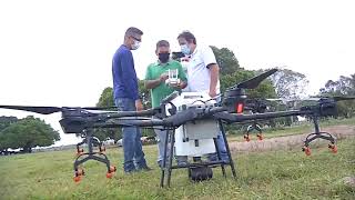 FacilitAir na Mídia Conheça a Pulverização de Lavouras com Drones [upl. by Brownley716]