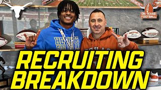 Whos Left in the 2025 Cycle  25 Commits  Texas Longhorns Football  Recruiting Breakdown [upl. by Ahkos]