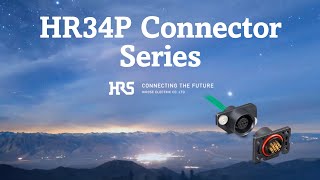 HR34P Series  Compact Waterproof BlindMate Connector with Floating Design  Hirose Electric [upl. by Hiller]