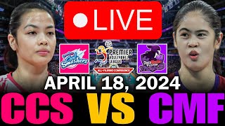 CREAMLINE VS CHOCO MUCHO 🔴LIVE NOW  APRIL 18 2024  PVL ALL FILIPINO CONFERENCE 2024 pvl2024 [upl. by Zelle764]