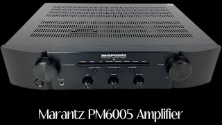 Marantz PM6005 Stereo Integrated Amplifier with Digital Inputs [upl. by Llemmart]