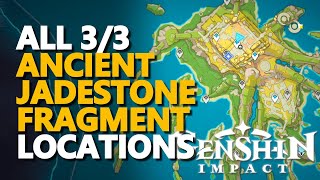 All Ancient Jadestone Fragment Locations Puzzle Genshin Impact [upl. by Kcirdorb518]