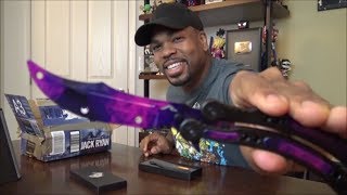 CSGO Butterfly Knife Trainer Collection UNBOXING [upl. by Eytak]