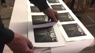 Mezzotint process by Doug Hunt HD 720p [upl. by Calvano]