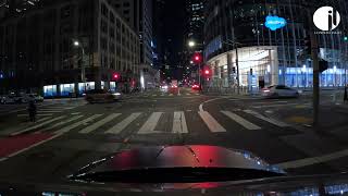 4am   Driving San Francisco 4k  City Sounds [upl. by Dahs]