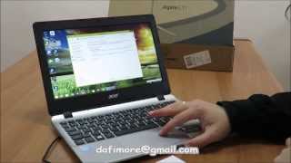 Unboxing Acer Aspire E3  E112 Marcus Miller  Cousin John [upl. by Airym759]