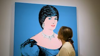 Andy Warhol Portrait of Princess Diana  20th Century amp Contemporary Art London [upl. by Publias]