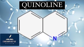 Quinoline  Synthesis and reactions of quinoline eduluminescence [upl. by Odnalro]