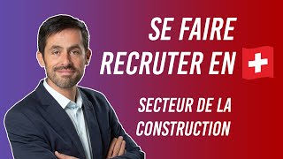 Le recrutement de conducteurs de travaux et de chefs de projets en Suisse [upl. by Amalberga]