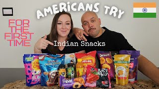 Foreigners Taste Indian Snacks for the First Time 🇮🇳 tastetest india foodie [upl. by Mendy]