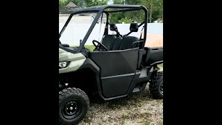 CanAm Defender Half Doors by Rival Offroadarmorcom [upl. by Ivel]