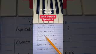 Vocal Exercise Episode 9 vocaltraining singers hiddentreasuresounds Big ups you do all [upl. by Eadwina]