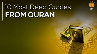 10 Most Deep Quotes from Quran  Bright Quotes [upl. by Aileon571]