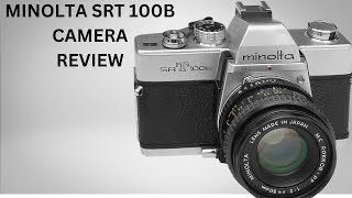 Minolta SRT 100b camera review 35mm filmphotography film [upl. by Drucie557]