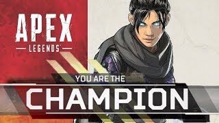 APEX LEGENDS 1ST PLACE FINISH GAMEPLAY TITANFALL BATTLE ROYALE [upl. by Wilda]