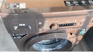 IFB washing machine front load  DIVA AQUA MXS 70Kg 1000rpm demo in hindi ifbwashingmachine ifb [upl. by Ahsak466]