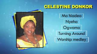 CELESTINE DONKOR  Hit Gospel Songs  Audio Jukebox 4 [upl. by Anihpled952]