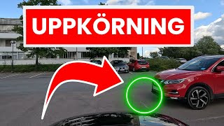 UPPKÖRNING BIL  GODKÄNT KÖRPROV häng MED i bilen på körning prov uppkörning körkort [upl. by Ateekram147]