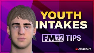 FM22 Youth Intake Tips  Increase Your Chances of a Golden Generation in Football Manager 22 [upl. by Nerland]