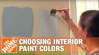 Choosing Interior Paint Colors  Room Color Ideas  The Home Depot [upl. by Birch]