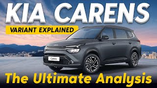 Kia Carens Petrol Variants Explained  Premium PrestigePlus Luxury O LuxuryPlus  Nov 2023 [upl. by Attenborough975]