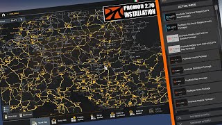 How to Install ProMods 270  How to Install PROMODS in 2024  Euro Truck Simulator 2 150 [upl. by Anisah]