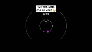 Get Better Aim with this 60 FPS Eye Training gaming shorts [upl. by Rasaec]