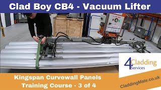 Clad Boy CB4  Kingspan Curvewall Panels  Training Course  Video 3 of 4  4 Cladding Services [upl. by Garv449]