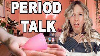 TALKING to my little SISTER about PERIODS [upl. by Aivato]