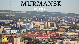 Experience Murmansk A 4K Tour of Russia’s Historic Arctic Port [upl. by Esch]