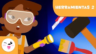 Las herramientas  Vocabulario para niños  Episodio 2 [upl. by Ruckman]