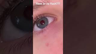 flash or no flash lashes eyes closeup skincare beauty foryoupageシ trending ate draft fy [upl. by Peugia]