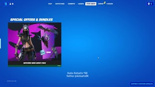 LEAKED WITCHING WING QUEST PACK FORTNITE ITEM SHOP [upl. by Oswal]