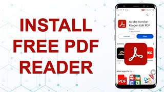 Free PDF Reader for Android  Download and Install Guide 2024 [upl. by Corby]