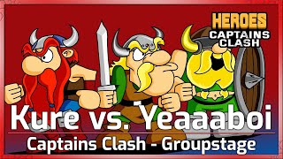 Kure vs YEAAAAABOI  Captains Clash  Heroes of the Storm [upl. by Haggar]