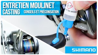 ENTRETIEN MOULINET CASTING  Conseils et préconisations [upl. by Ela]