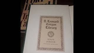 Exlibris bookplates 14 D Leonard Corgan Library at Kings College WilkesBarre PA 1968 [upl. by Nonna]