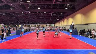 JVA West Coast Cup Long Beach  52624  Game 2 vs Empower 15 National Black [upl. by Nerua]