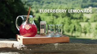 Elderberry Lemonade Recipe  Gaia Herbs [upl. by Ennovahs666]