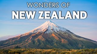 Wonders of New Zealand  The Most Amazing Places in New Zealand  Travel Video 4K [upl. by Rudman]