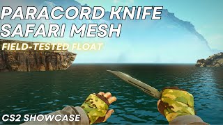 Paracord Knife Safari Mesh FieldTested  CS2 Skin Showcase 865 [upl. by Deck]