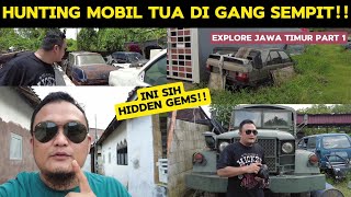 BERBURU MOBIL TUA DI GANG SEMPIT  JAWA TIMUR PART 1  BANYAK MOTUBA LANGKA YANG WAJIB DI RESTORASI [upl. by Vincenz]