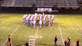 Eaton Rapids High School Marching Band 2015  First and Last [upl. by Aenat734]