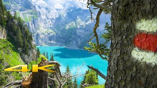 Oeschinensee Kandersteg 4K 🇨🇭 [upl. by Meridel]