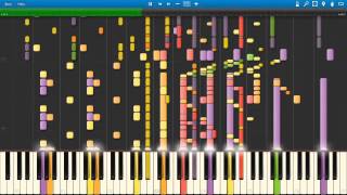 John Williams Duel of the Fates amp Funeral  Midi Visualisation [upl. by Akyeluz]