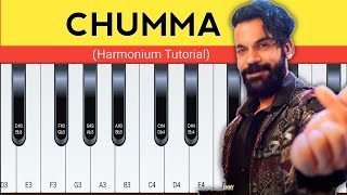 CHUMMA Song  Rajkumar Rao  Harmonium Tutorial [upl. by Yelnahs]