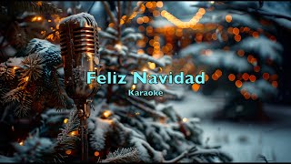 José Feliciano  Feliz Navidad Karaoke Version [upl. by Weider]