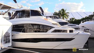 2022 Aquila 54 Power catamaran  Walkaround Tour  2021 Fort Lauderdale Boat Show [upl. by Margit]